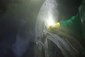 秦皇岛消防水池堵漏现场